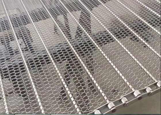 Cooling Chain Mesh Conveyor Belt Stainless Steel 310s Wire