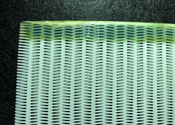Heat Resistant Plain Weave Polyester Mesh Conveyor Belt For Fiberboard Plants