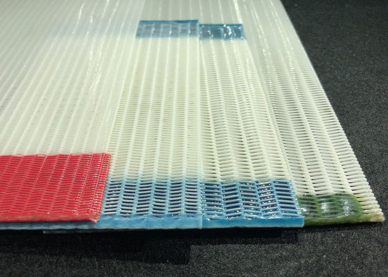 Flat Spiral Dryer Fabric Polyester Mesh Belt For Paper Making Industry
