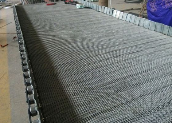 304 Food Grade Encrypted Compound Balanced Belt Drying Nuts And Biscuits
