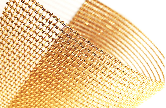Stainless Steel Copper Mesh Custom Decorative Metal Architectural Wire Mesh Screen