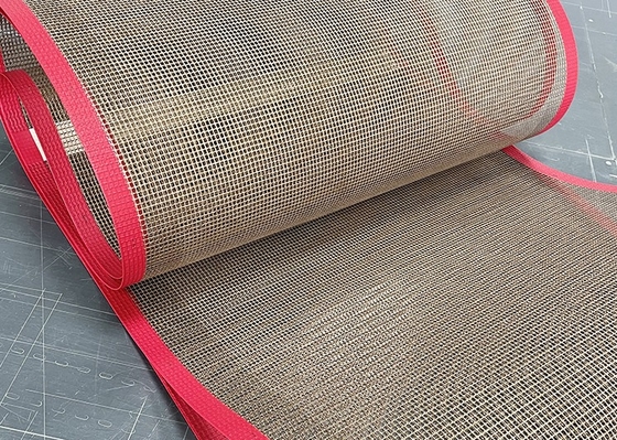 تسمه نقاله مش تفلون Ptfe خشک کن مقاوم در برابر حرارت برای فرش فرش
