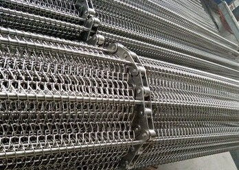تسمه نقاله مش زنجیره ای با دقت بالا مقاوم در برابر خوردگی SS304 SS316