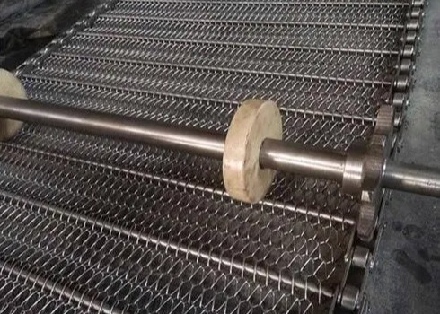 تسمه نقاله مش زنجیره ای شکلاتی SS304 316 برای کارخانه نان