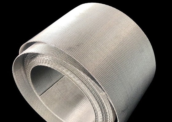 12 * 64 Mesh معکوس هلندی بافته سیم مش مش سیم اکسترودر SUS304 مقاوم در برابر اسید