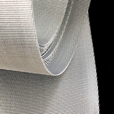 مش سیمی بافته شده از جنس استنلس استیل 80X120 SS316 برای استحکام بالا ضد اسید