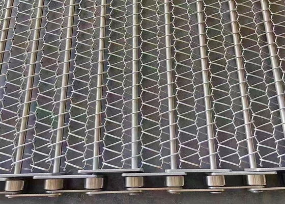 تسمه نقاله زنجیر گرید مواد غذایی ضد خوردگی عرض 30cm-4m