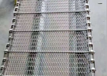 قدرت بالا و مقاومت در برابر خوردگی فولاد ضد زنگ زنجیره ای شبکه حمل و نقل کمربند