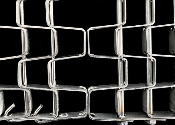 کمربند نقاله لانه زنبوری فولاد ضد زنگ برای حمل و نقل صنعتی