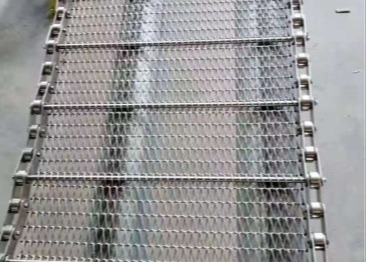 نوار نقاله استیل ضد زنگ با مقاومت در برابر دمای بالا برای حمل مواد غذایی