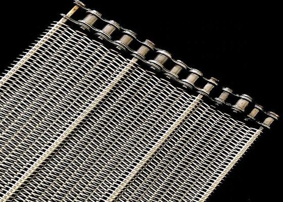 304 کمربند نقاله سیم سیم فلزی ضد زنگ برای خنک کننده