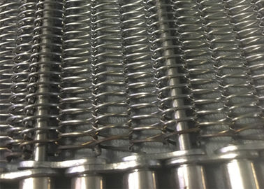 304/316 کلاس غذایی کمربند مش Sus Spiral Mesh برای انتقال و خشک کردن مواد غذایی