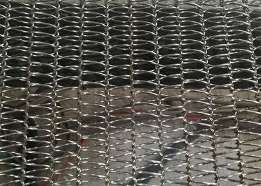 مش سیم کلاس درجه مواد غذایی قابل دوام ، تسمه سیم از جنس استنلس استیل برای کارخانه های پخت جادوگر ماسه ای