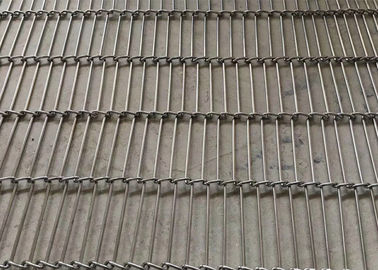 304SS Flat Flex Enrober نوار نقاله تسمه نقاله برای سرخ کردن تراشه