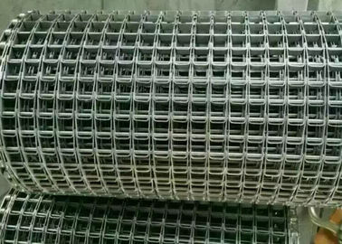 کمربند مش فلزی تخت ، تسمه نقاله استیل Stainles طول عمر طولانی برای استریلیزر