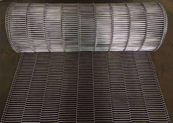 تسمه نقاله تخت فلکس فولاد ضد زنگ فرایند Tortilla