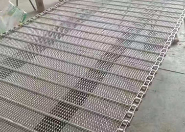 چیپس موز تسمه مش زنجیره ای سرخ شده با مواد غذایی از جنس استنلس استیل درجه 304