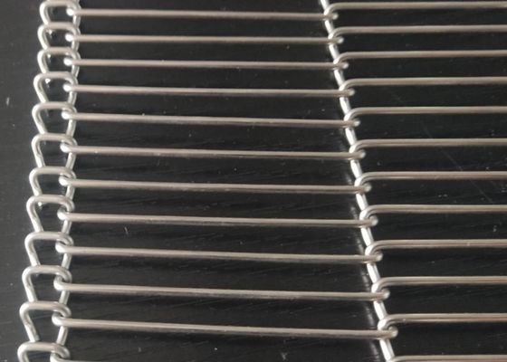 تسمه نقاله فلت فلزی مش فولادی ضد زنگ 316L 4mm