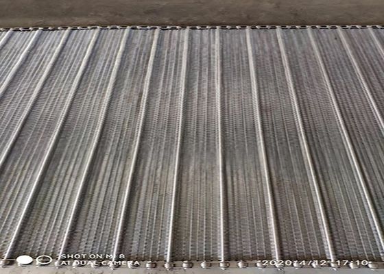 تسمه نقاله مارپیچ مارپیچی پیتزا فر جوش خورده 316L 1.2 mm