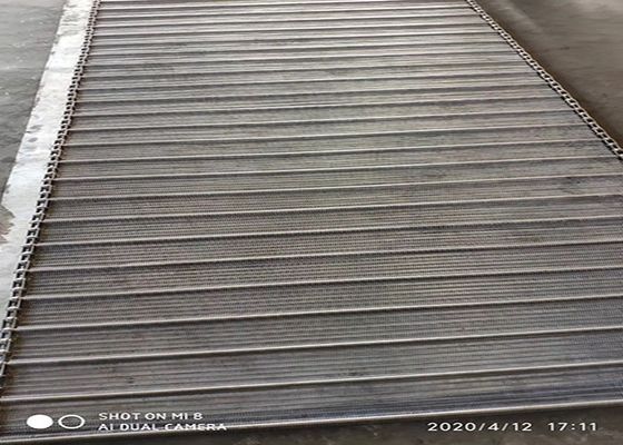 تسمه نقاله مش زنجیره ای 2 میلیمتری فولاد ضد زنگ فر نودلس 304
