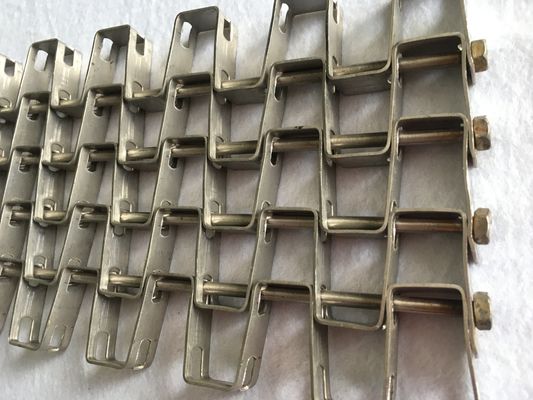 تسمه نقاله سیم مسطح عرض 1 متر دستگاه بسته بندی Ss201