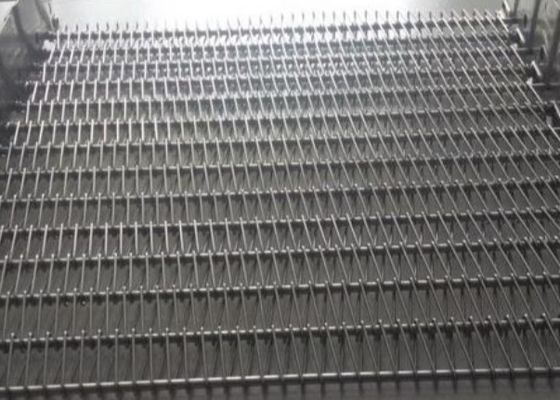 غذای خشک خنک کننده کمربند مارپیچی فولادی ضد زنگ 304