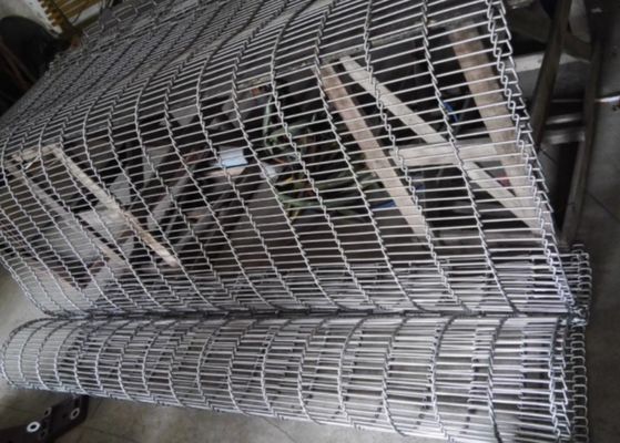 فرآیند گوشت تسمه نقاله فلت فلز ضد زنگ 316 لیتر 3 میلی متر