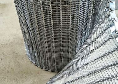 تسمه نقاله مارپیچی Ss304 150 متری برای خنک سازی و انتقال مواد غذایی