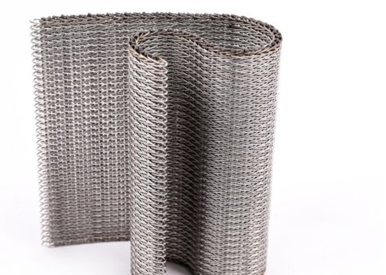 1 متر عرض 304 فولاد ضد زنگ ترکیب کمربند متعادل برای انتقال دانه های شیمیایی