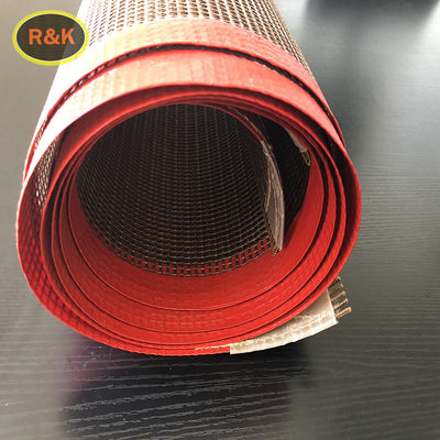 دستگاه خشک کن UV مقاوم به حرارت Ptfe PTFE Mesh Conveyor Belt برای فرش فرش